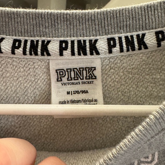 Victoria's Secret Gray P-Pattern Sweatshirt - Picture 3 of 3